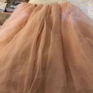 Super CUTE Blush colored Tulle skirt!  ❤️